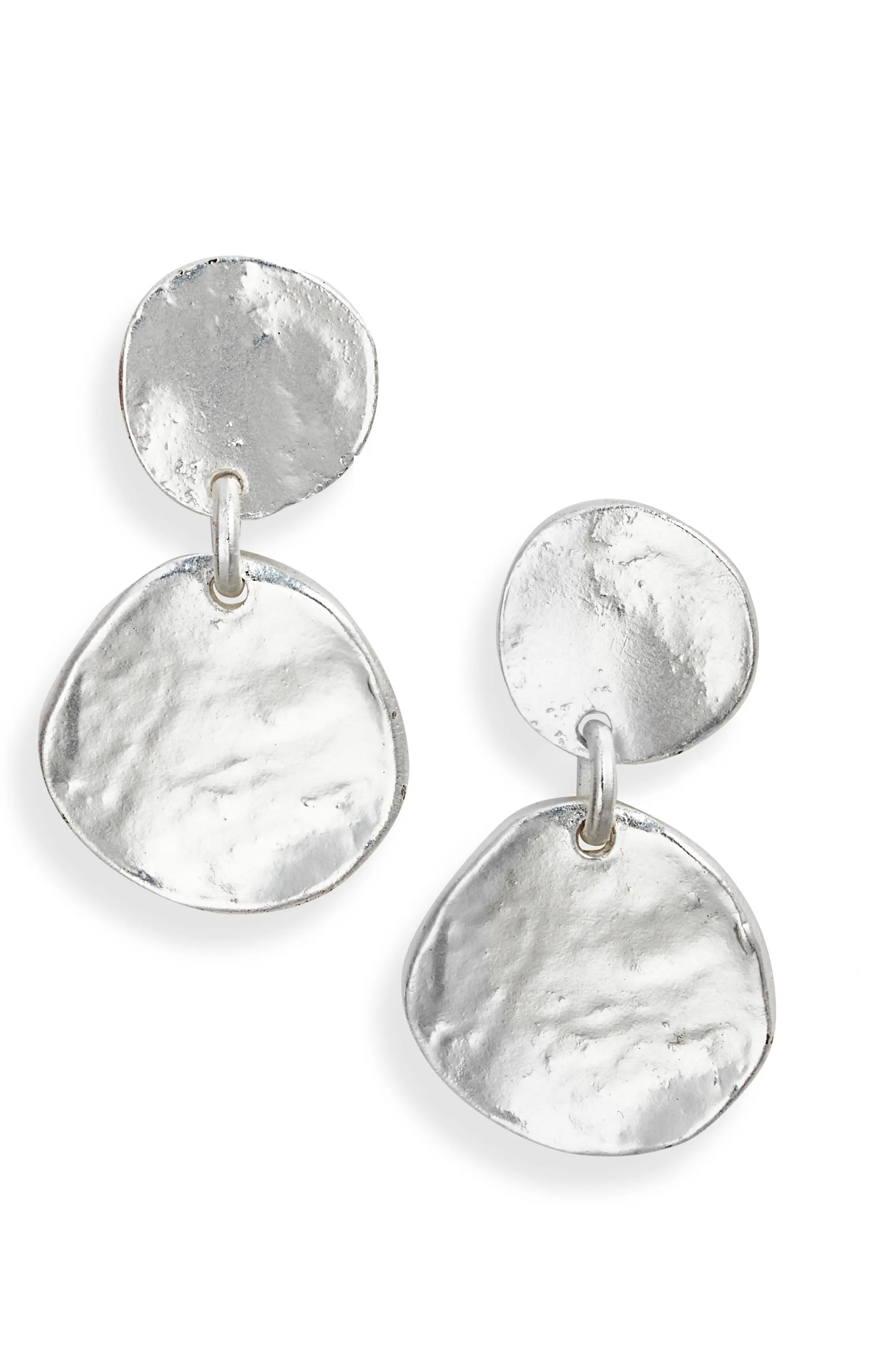 Karine Sultan Medallion Disc Drop Earrings in Gold at Nordstrom | Nordstrom