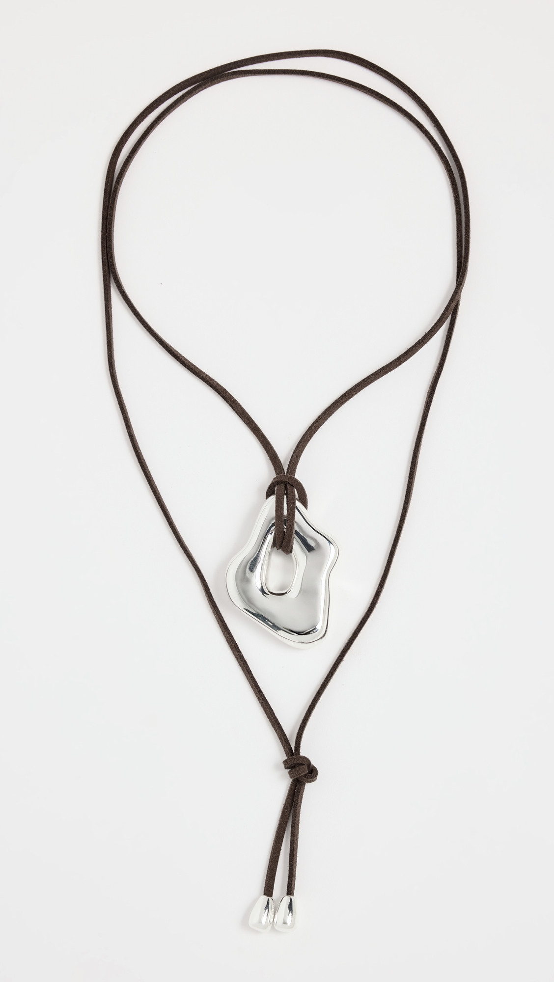 Eliou Eloise Wrap Necklace Silver One Size | Shopbop