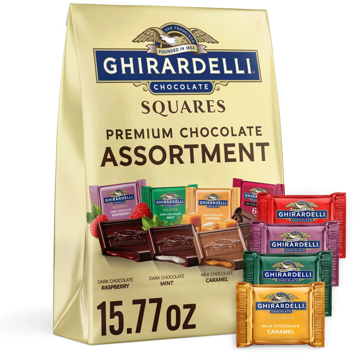 Ghirardelli Mother's Day Premium Chocolate Candy Squares Assortment - 15.77oz | Target