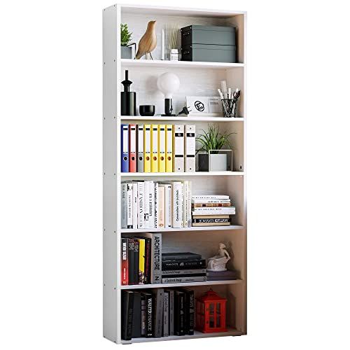 IRONCK Bookshelves and Bookcases Floor Standing 6 Tier Display Storage Shelves 70in Tall Bookcase Ho | Amazon (US)