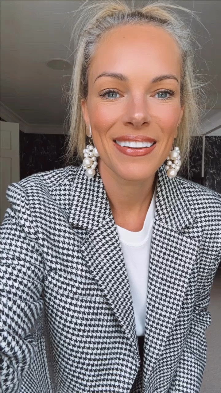 Work to play has never looked so chic! Throw this boot on over a houndstooth print suit for a look that goes from boardroom to bar

#LTKWorkwear #LTKOver40 #LTKVideo