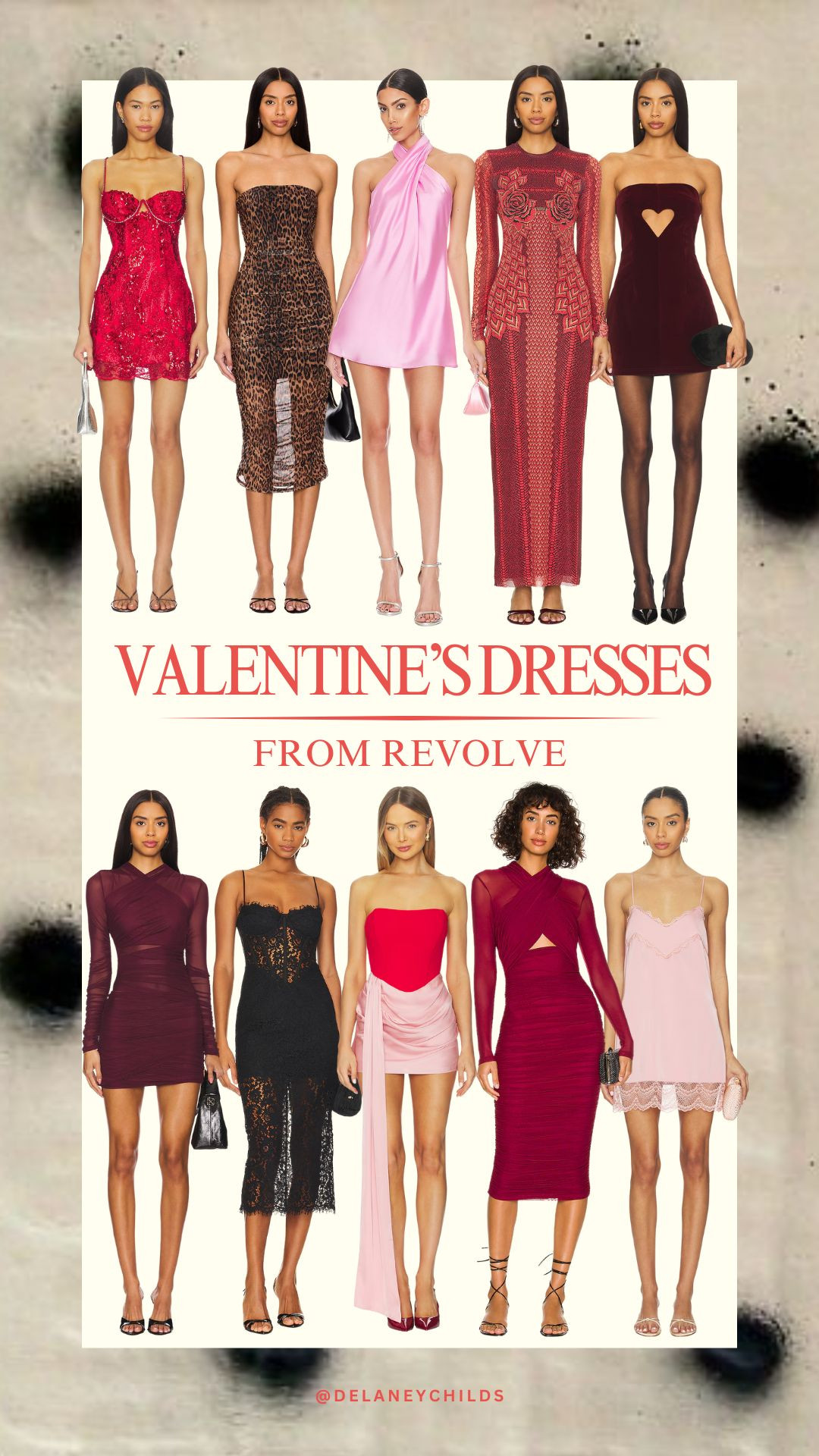 Valentine's dresses from Revolve 

 #LTKdayinmylife #LTKSeasonal