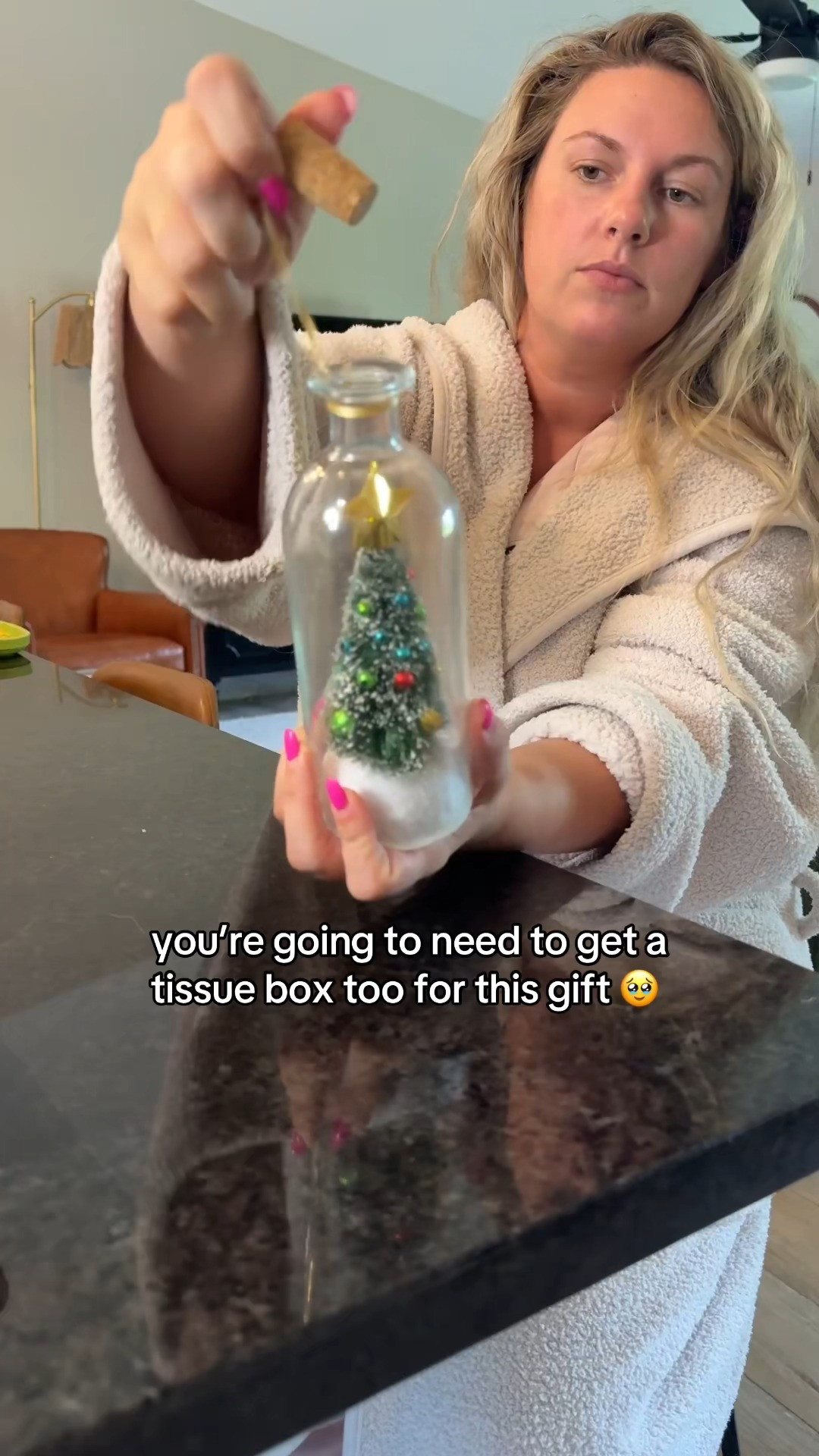 This recordable message in a bottle is such a cute way to save a personal message for someone special. It would make a fun Christmas gift, keepsake, or sentimental home accent. 

 #LTKSeasonal #LTKHome #LTKSaleAlert