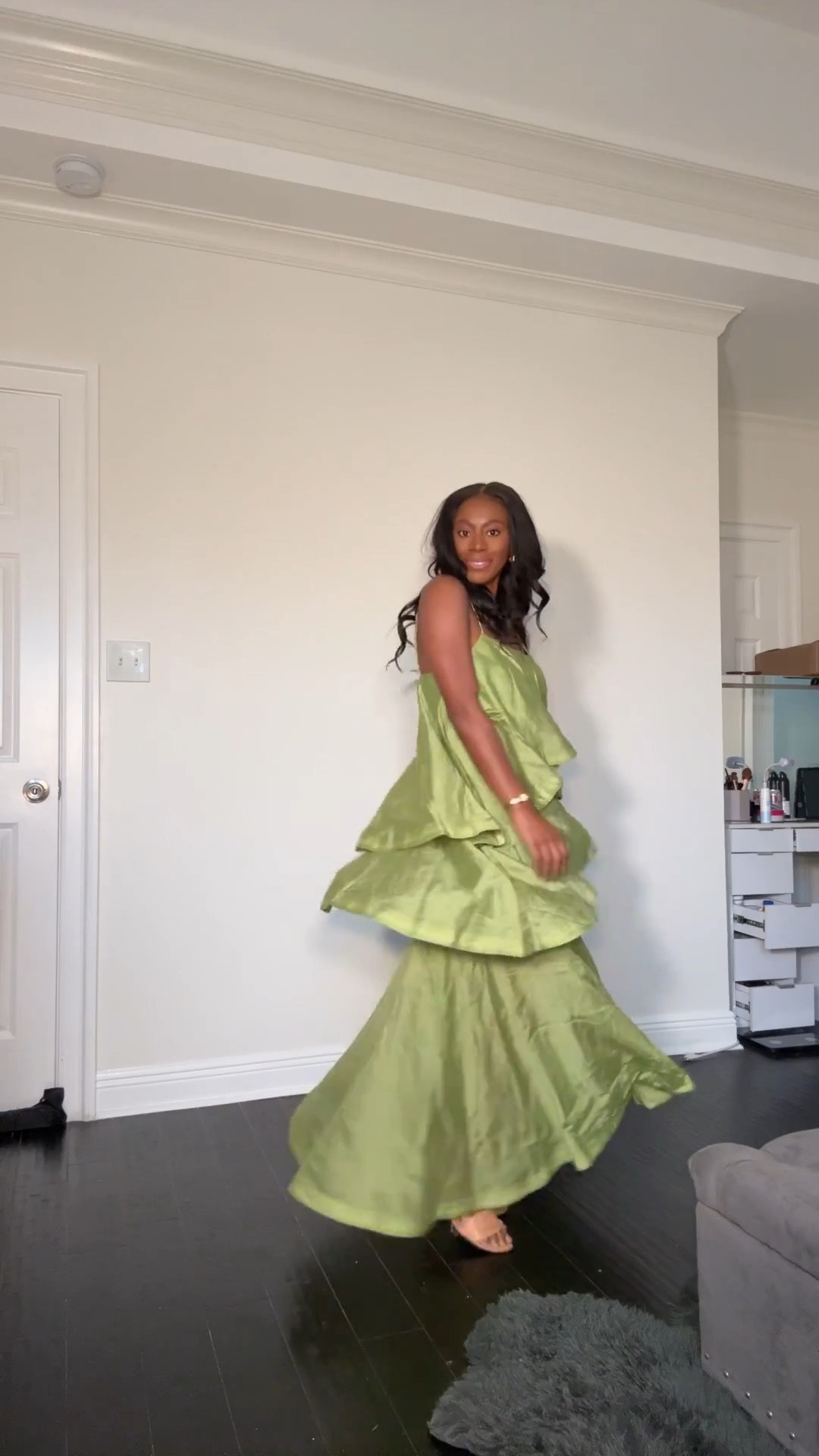Love this new tiered green dress I wore to for girls night. This would be a great wedding guest dress too. This is the ELLIATT X FASHIONPASS Wren Maxi Dress size S  

#LTKSeasonal #LTKStyleTip #LTKWedding