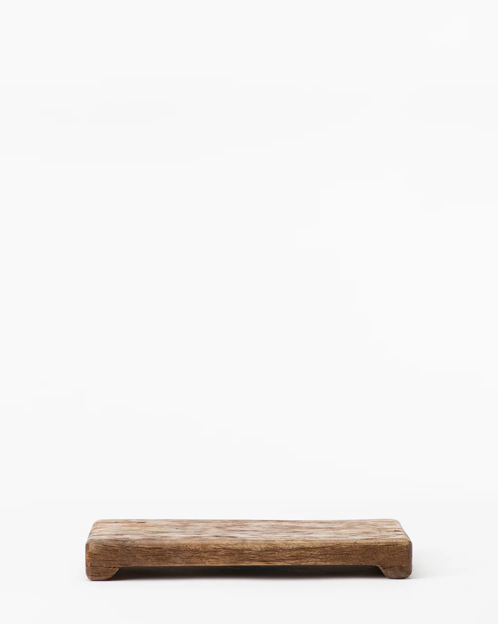 Mango Wood Rectangular Pedestal | McGee & Co.