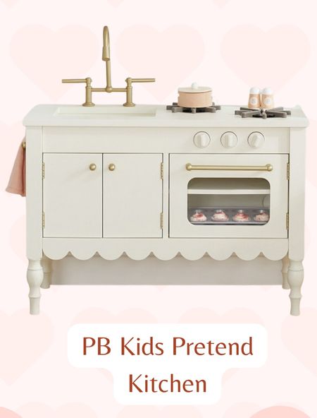 This play kitchen is the best gift for kiddos that love pretend play and using their imaginations! This pretend kitchen will provide tons of open ended fun and entertainment for your littles and it is adorable to look at! The scalloped edges and details are so darling and classic ✨ #LTKPBkids #LTKpotterybarnkids #potterybarnkids #montessoritoys #playkitchen

#LTKGiftGuide #LTKHoliday #LTKkids
