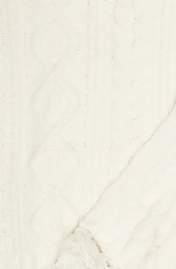 Cozychic Cable Throw | Nordstrom