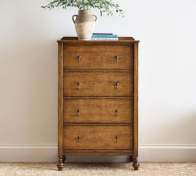 Summerville 4-Drawer Tall Dresser (32") | Pottery Barn (US)