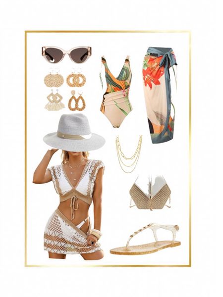 Vacation at the beach! Trending accessories to keep you looking chic ocean side or even at the pool. 

#Amazon
#swimweea
#coverups

#LTKfindsunder50 #LTKswim #LTKsalealert