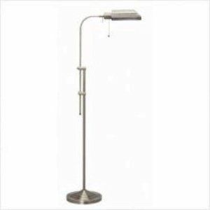 Cal Lighting BO-117FL-BS Floor Lamp with No Shades, Brushed Steel Finish | Amazon (US)