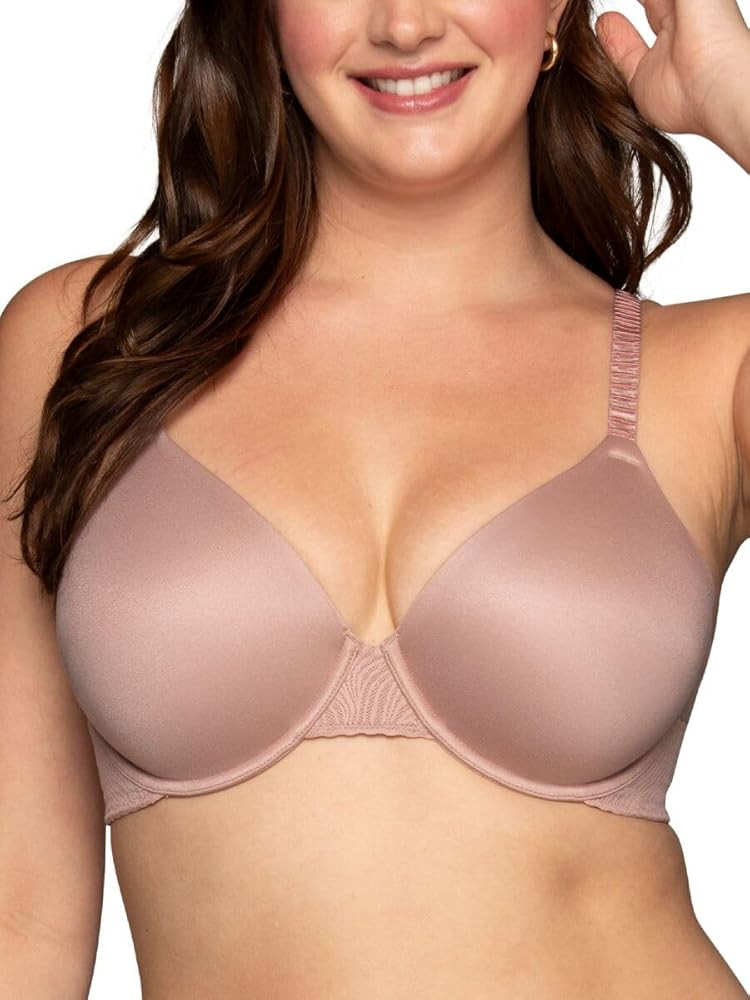Vanity Fair Women's Effortless Underwire Bra, Buttery Soft Fabric & Lightweight Memory Foam Cups ... | Amazon (US)