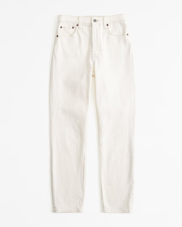 High Rise Mom Jean | Abercrombie & Fitch (US)