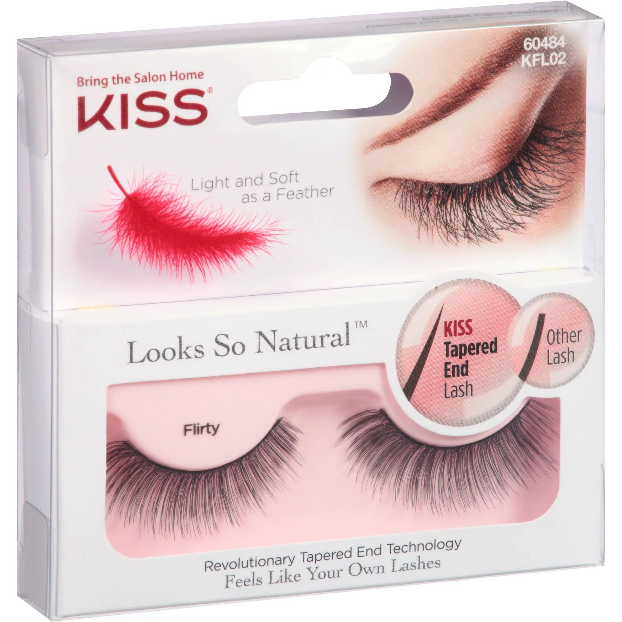 KISS Looks So Natural Lashes, Flirty - Walmart.com | Walmart (US)