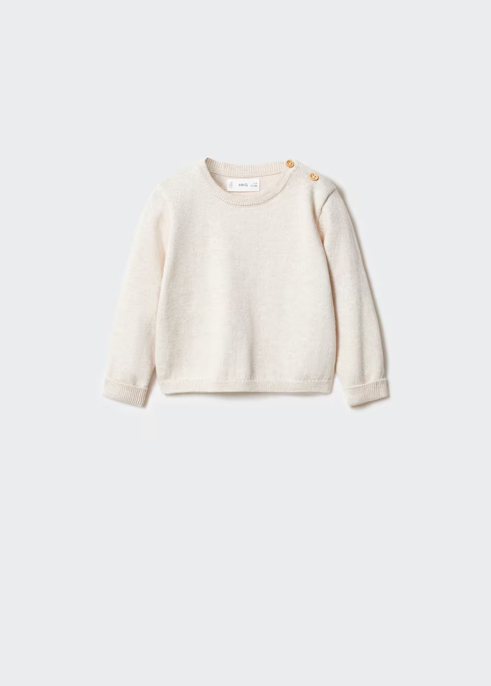 Knit cotton sweater -  Women | Mango USA | MANGO (US)