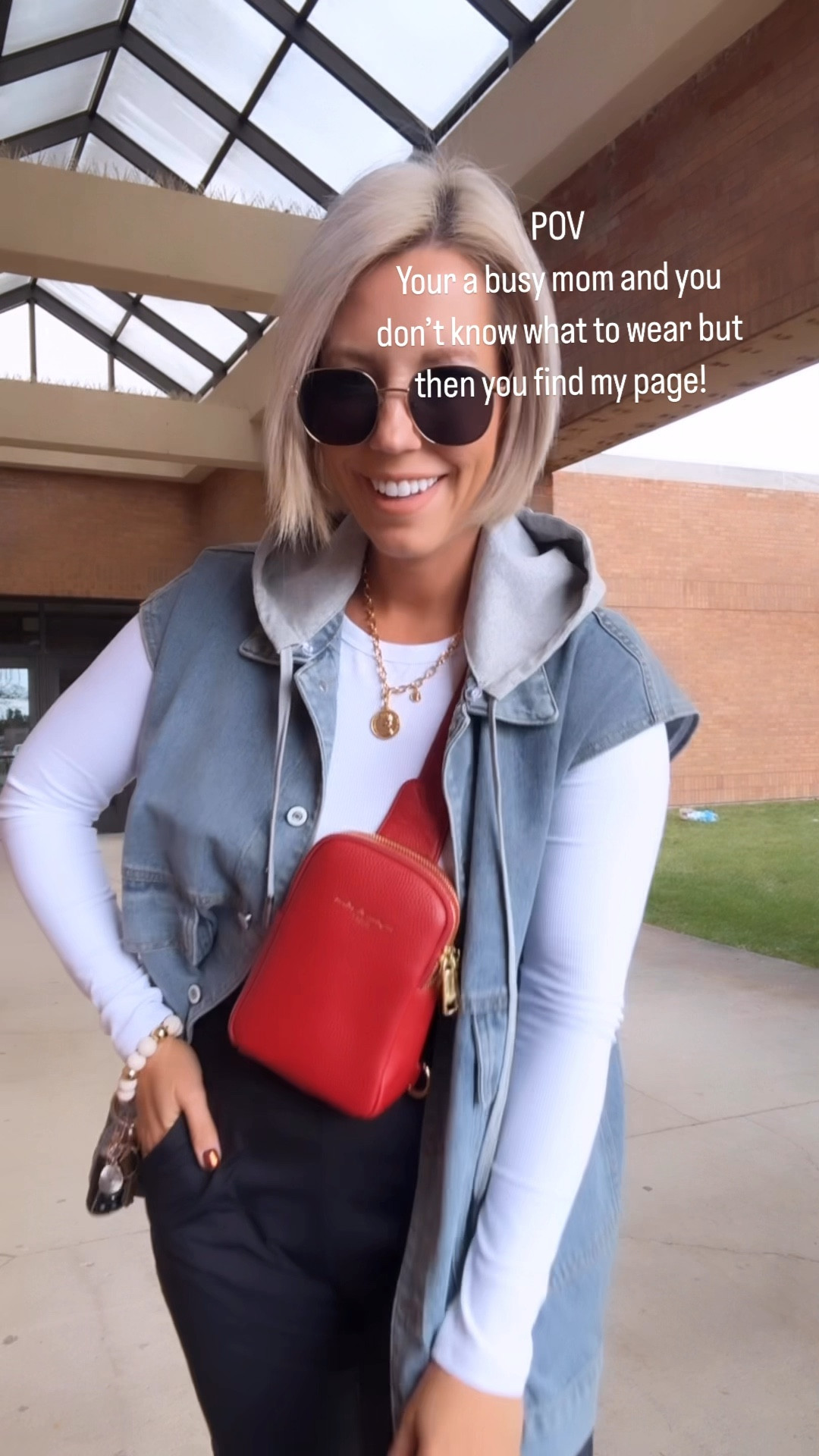 If you like to wear leggings and joggers at least 5 days a week like me then you have found your girl!!!! Comfy but cute is always my motto!!!! 
⬇️⬇️⬇️
Wearing size true size small in everything. 
Shoes TTS 

#LTKVideo #LTKFindsUnder50 #LTKActive