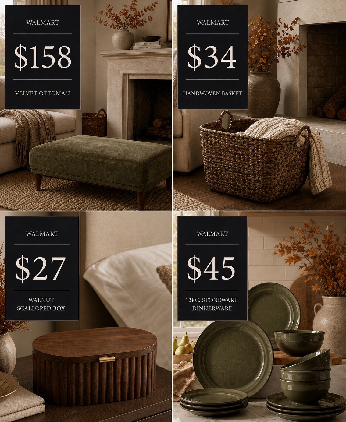 Shop Walmart Fall decor! Fall home Walmart finds.

Comment SHOP below to receive a DM with the link to this post on my LTK ⬇ https://liketk.it/6loTR

#LTKHome #LTKSaleAlert #LTKSeasonal