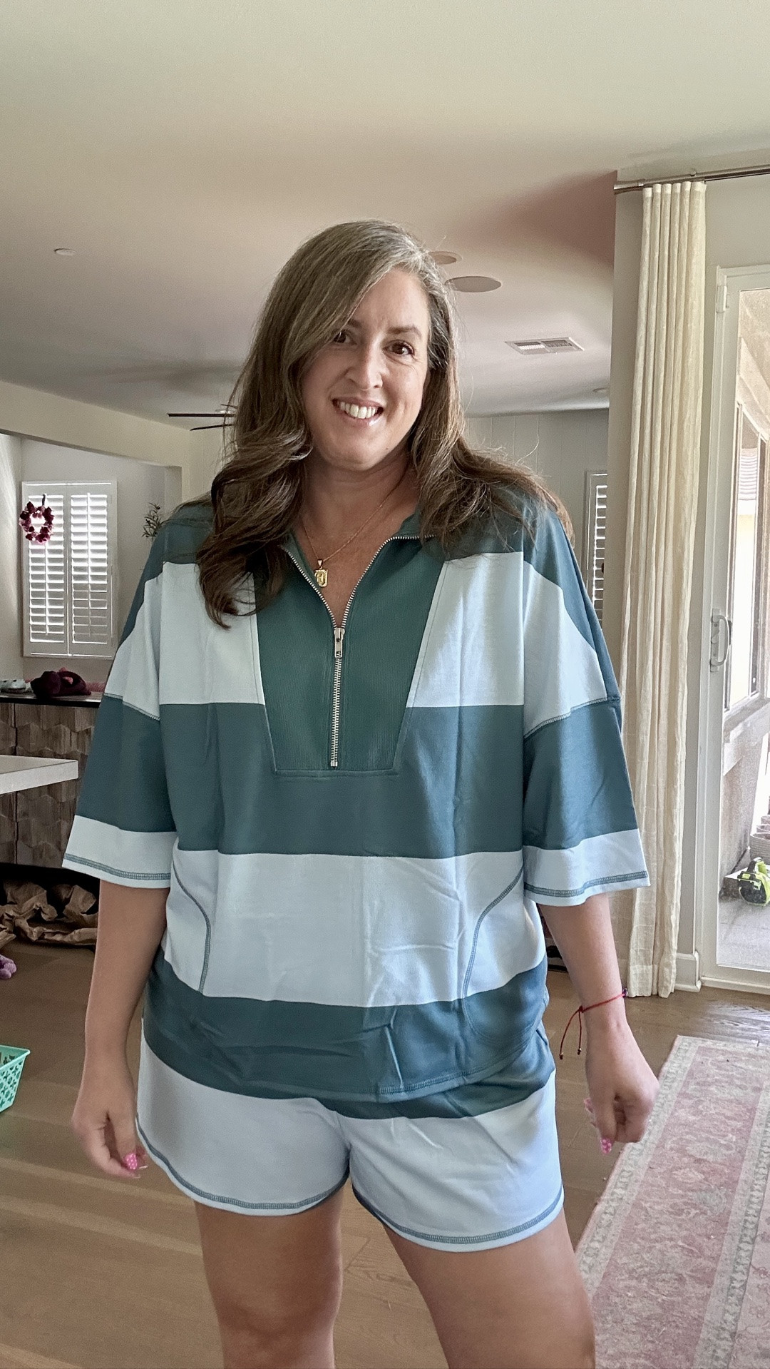 This FP look for less is so good! Soft material and very comfy while also being so cute!! 10/10 I’m in the XL here for a baggier look.

#LTKootd #LTKMidsize #LTKActive
