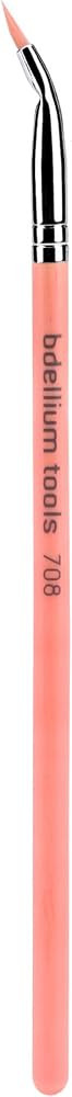 Bdellium Tools Professional Makeup Brush - Pink Bambu Series 708 Bent Eyeliner - With Soft Synthe... | Amazon (US)