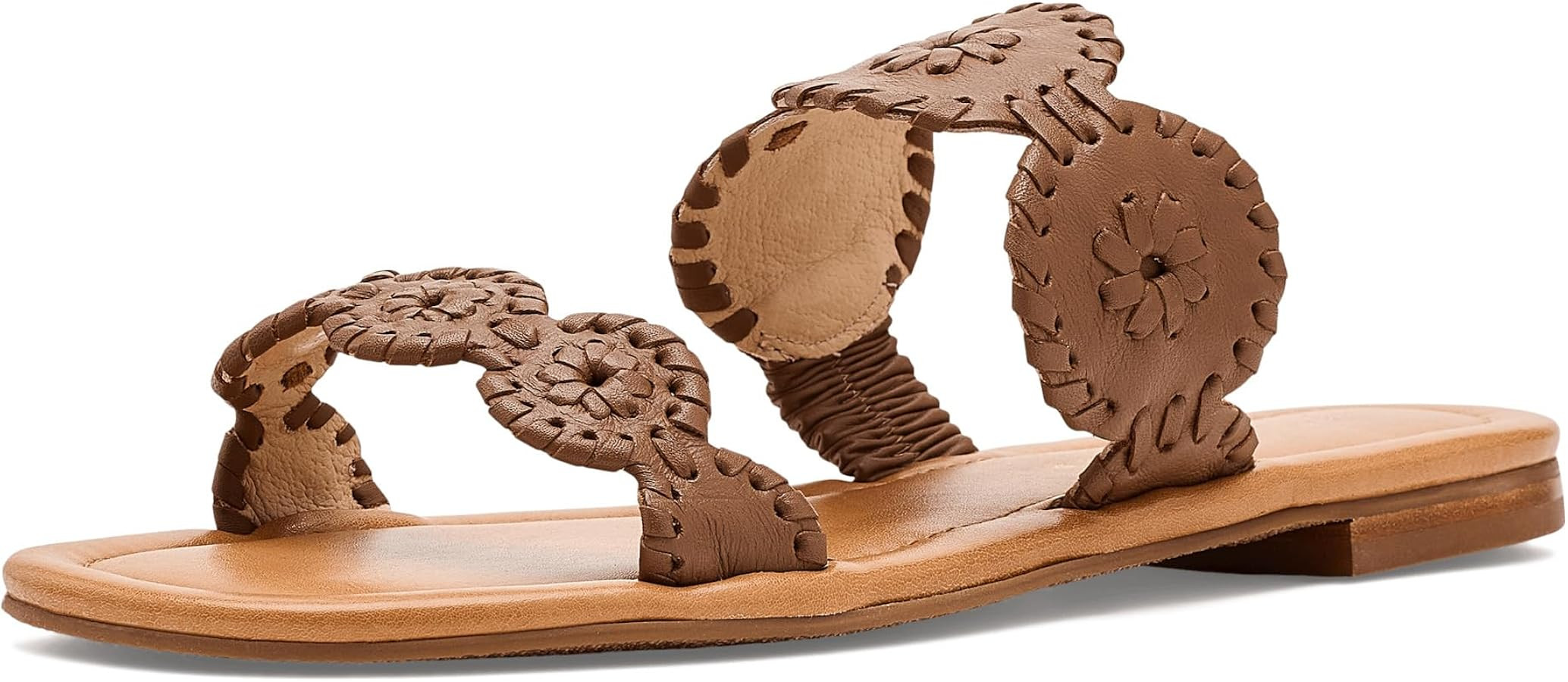 Jack Rogers womens Lauren Ii Flat Sandal | Amazon (US)