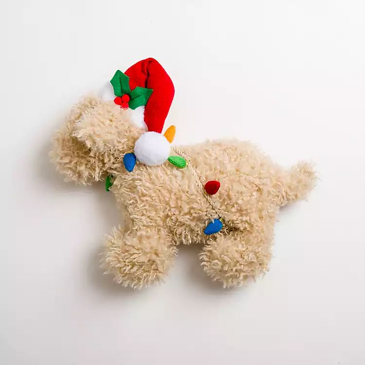 Goldendoodle Shaped Christmas Pillow | Kirkland's Home