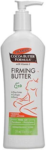 Palmer's Cocoa Butter Formula with Vitamin E + Q10 Firming Butter Body Lotion, 10.6 Ounces | Amazon (US)