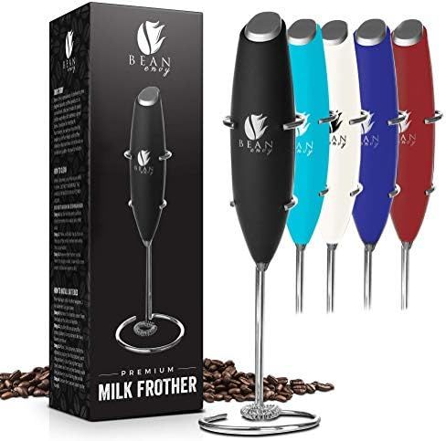 Bean Envy Milk Frother Handheld - Perfect For The Best Latte - Whip Foamer - Includes Stainless S... | Amazon (US)