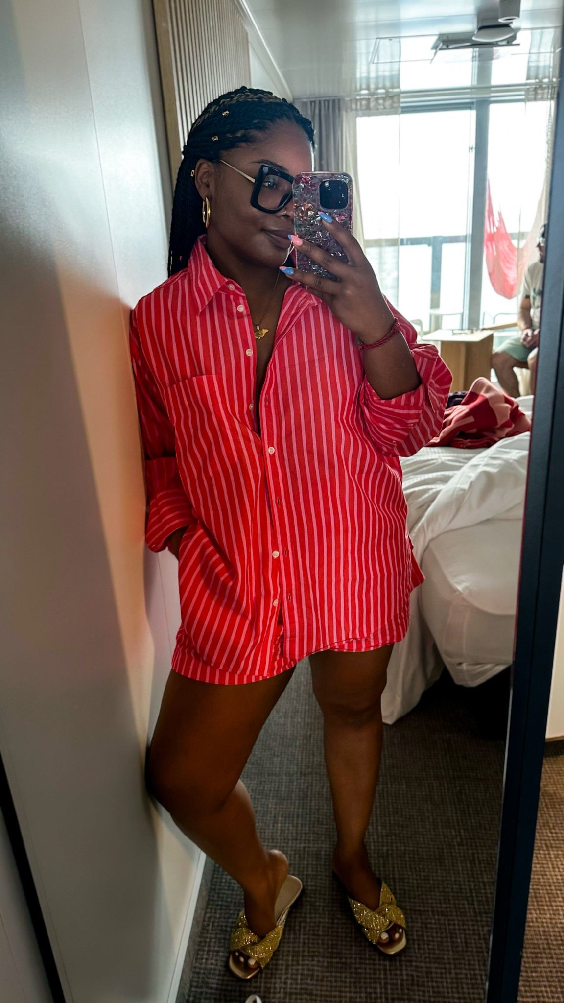 Such a good vacay two piece set - especially for the girlies who like their arms covered, and a longer shorts length!  The quality is 10/10✨

#LTKFindsUnder100 #LTKStyleTip #LTKMidsize