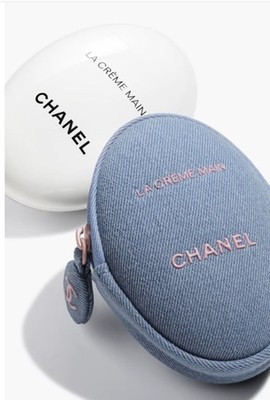 CHANEL LA CRÈME MAIN Hand & Nail Cream + Denim Pouch - 2026 DENIM COLLECTION | eBay US