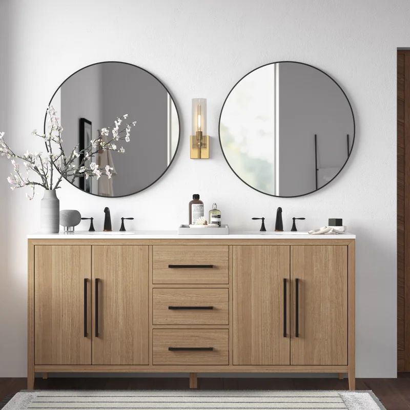 Alsup 72" Double Bathroom Vanity | Wayfair North America