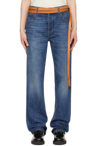 Tan Lonny Double Knotted Belt | SSENSE