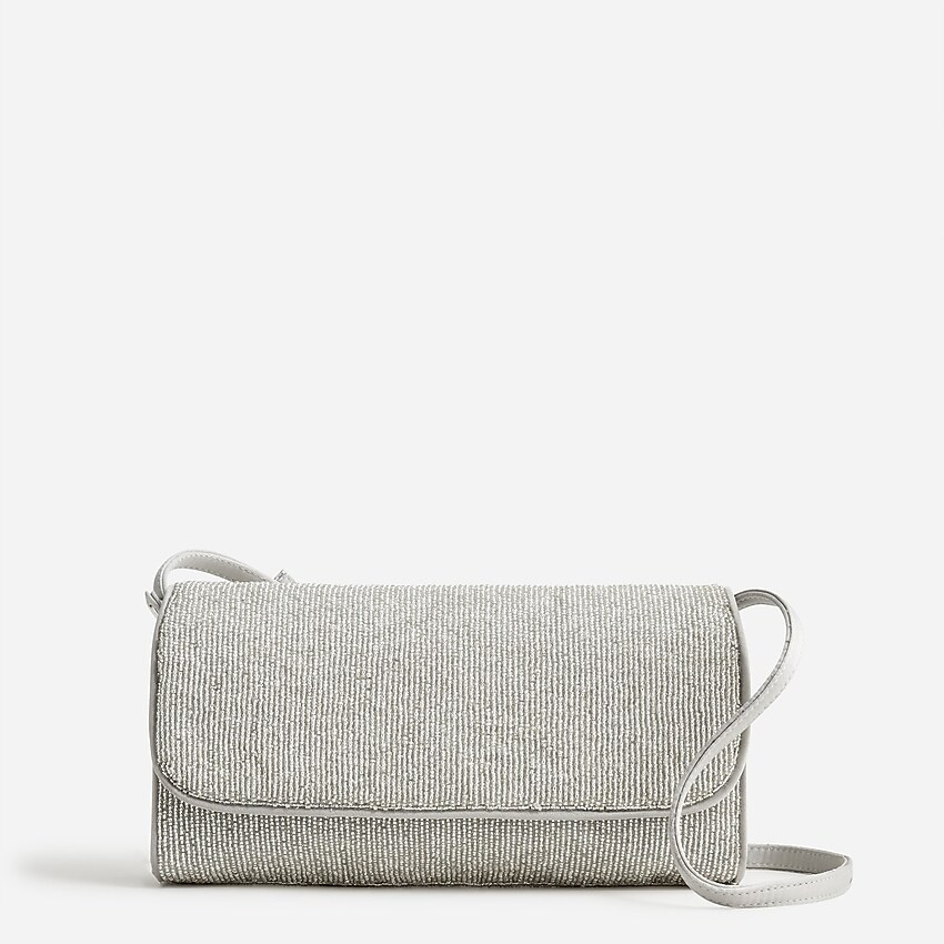 Florence convertible clutch with beadsItem BM839$138.00or 4 payments of $34.50 withColor:Silver$1... | J. Crew US