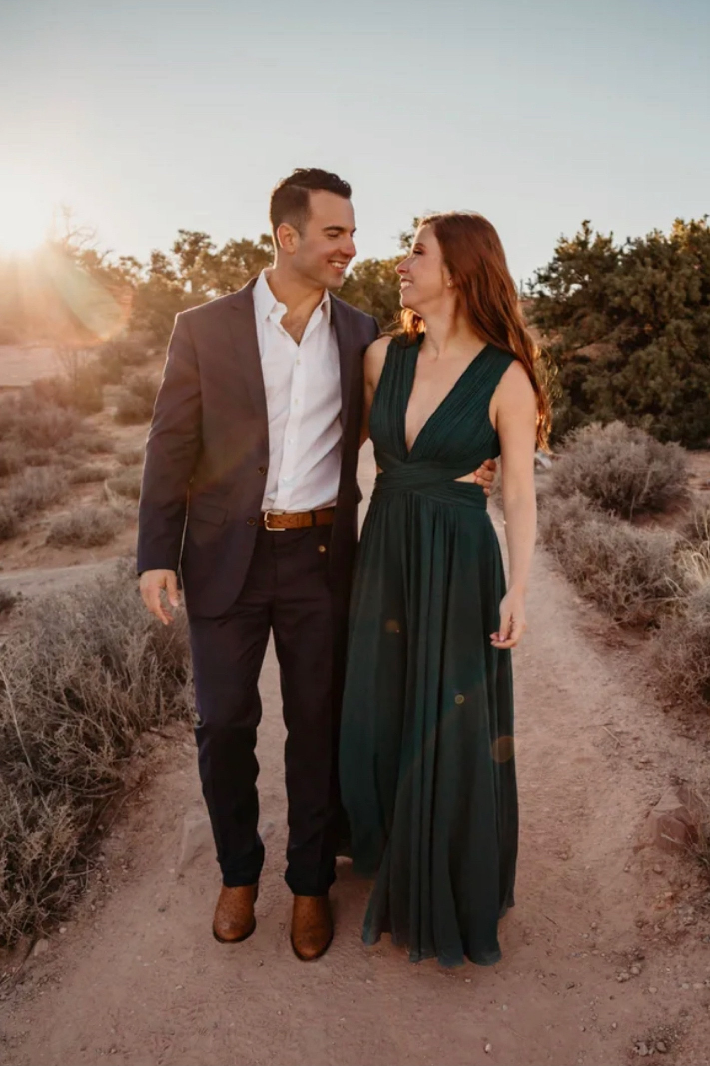 This black cutout maxi dress is perfect for fall engagement photos. Engagement photoshoot. Black formal dress. 

#LTKunder100