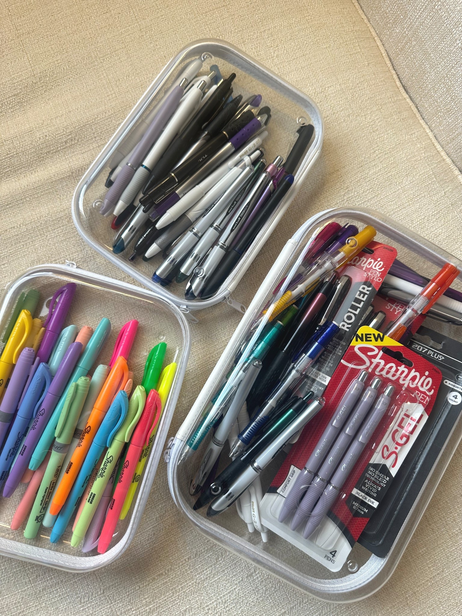Loving these clear hard pencil cases from Target! Two different sizes are available! Perfect for organizing pens 😍

#LTKHome #LTKFindsUnder50 #LTKSeasonal