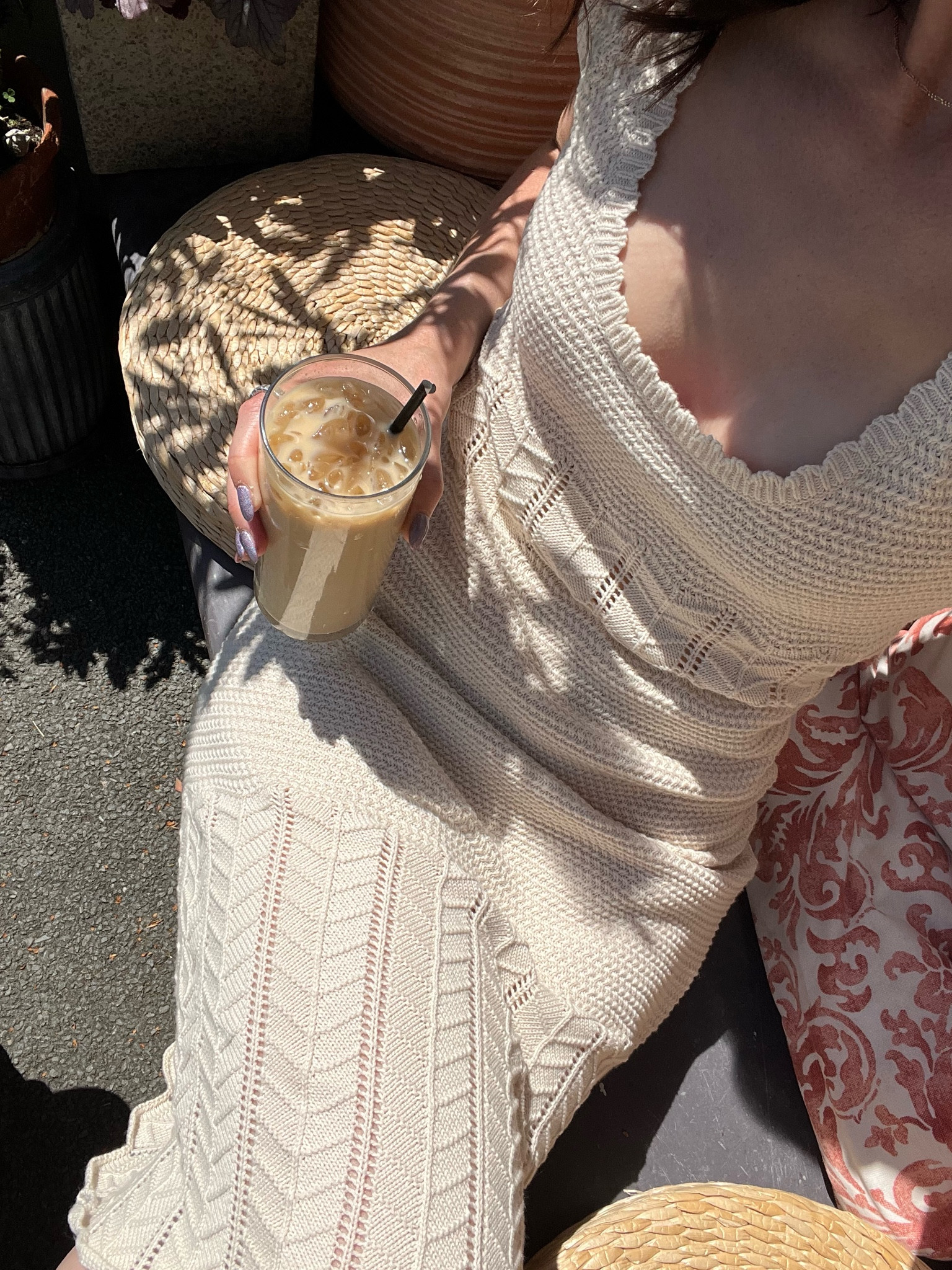 crochet scallop dress by french connection 
#beachwear 

#LTKeurope #LTKstyletip #LTKSeasonal