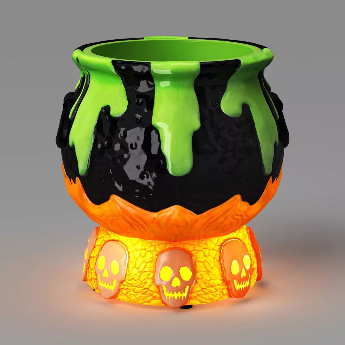 10" Light and Sound Cauldron Candy Bowl Halloween Decorative Prop - Hyde and EEK! Boutique™ | Target