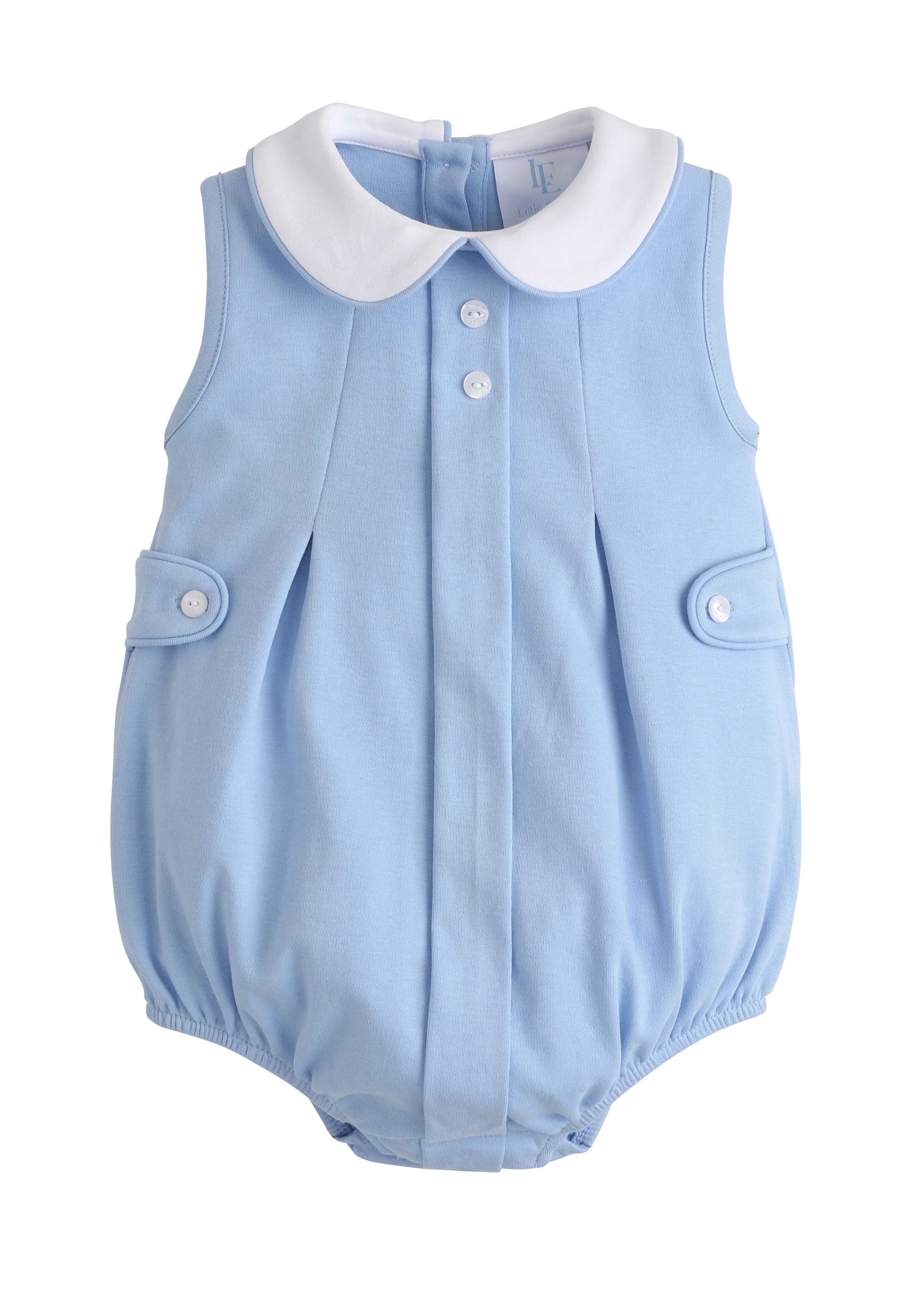 Little English Sleeveless Nicholas Bubble | JoJo Mommy