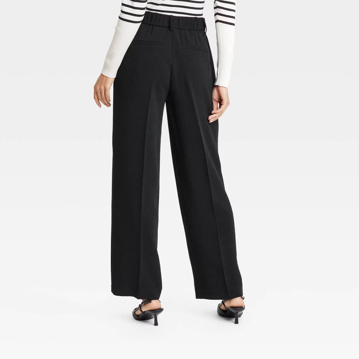 Women's Signature Crepe Essential Trouser - A New Day™ | Target