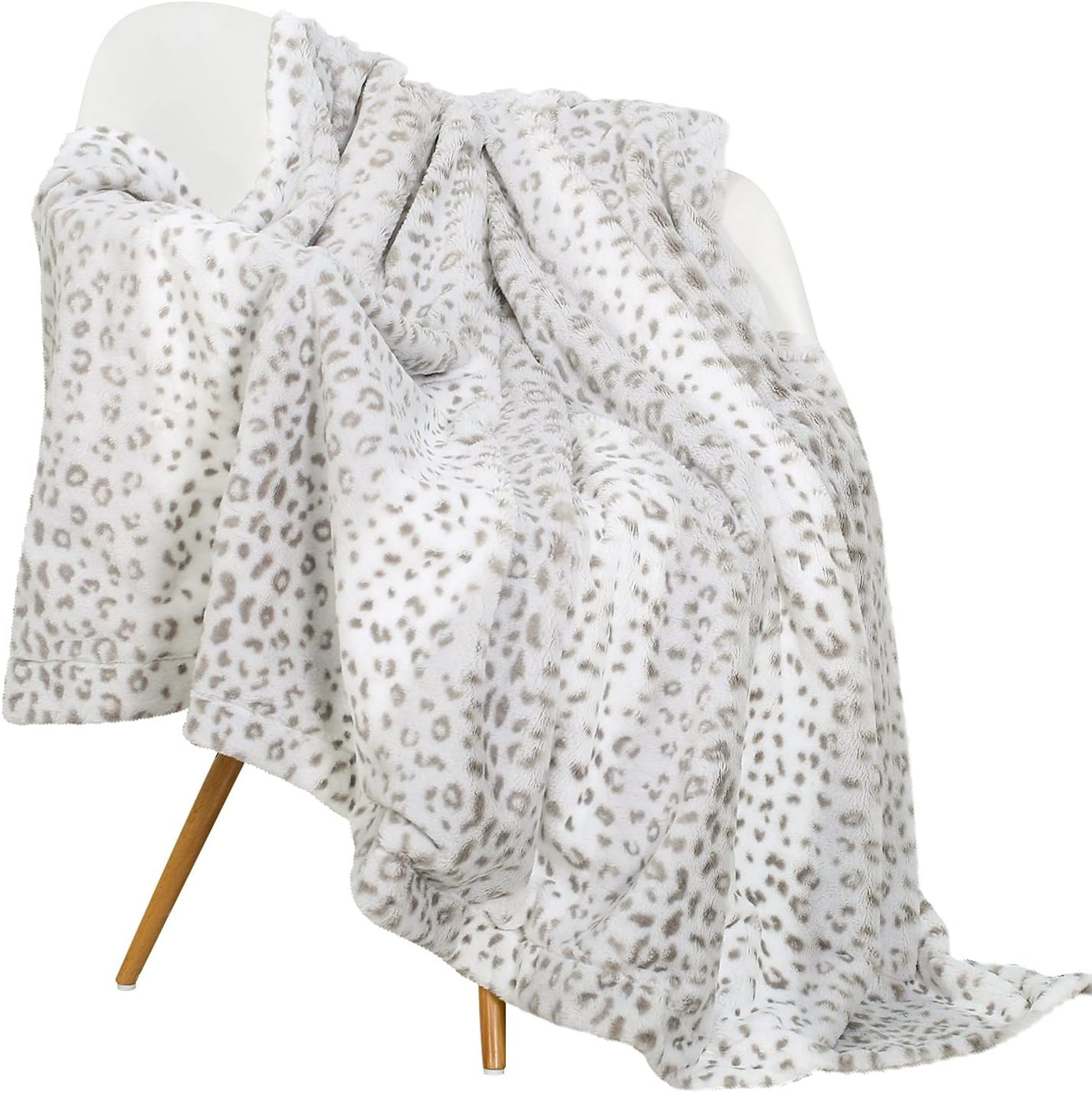 Sedona House Fuzzy Faux Fur Cheetah Throw Blanket,Lightweight Plush Cozy Soft Microfiber for Couc... | Amazon (US)