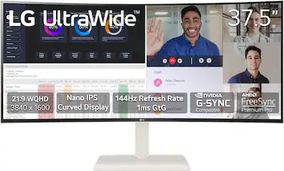 LG - UltraWide 38" LED 144Hz 1-ms Curved Monitor NVIDIA G-SYNC Compatible and AMD Freesync Premiu... | Best Buy U.S.