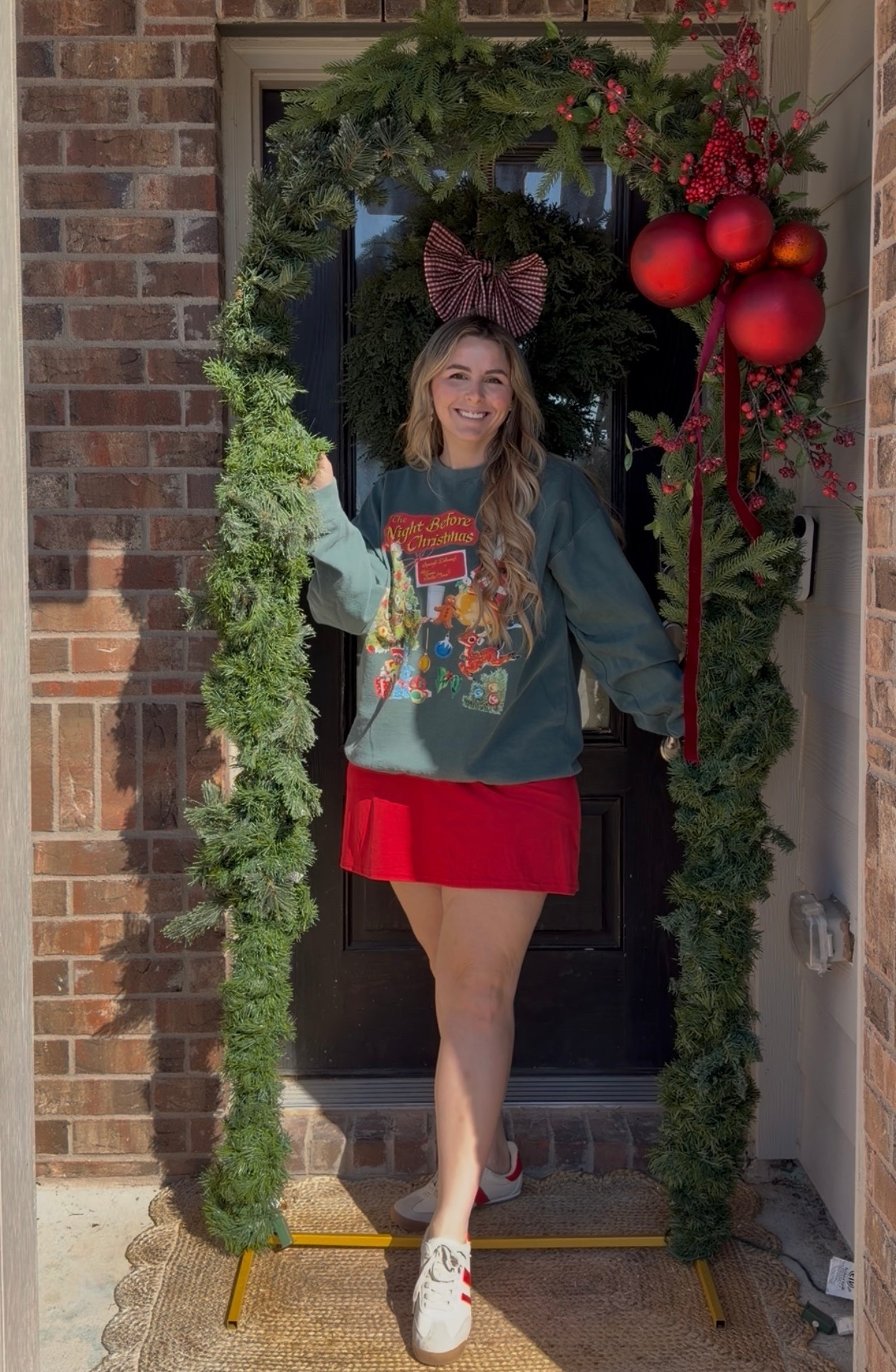 DIY arch stand garland Christmas arch 

#LTKHoliday #LTKSeasonal