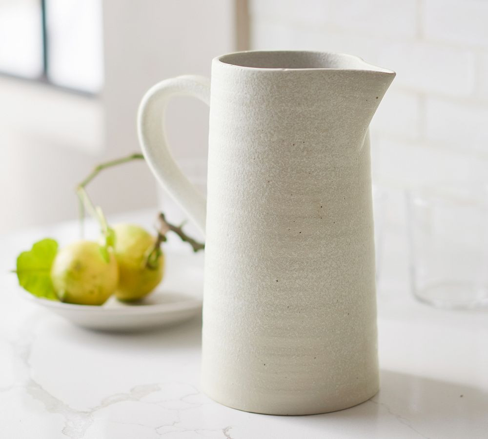 Farmstead Stoneware Pitcher | Pottery Barn (US)