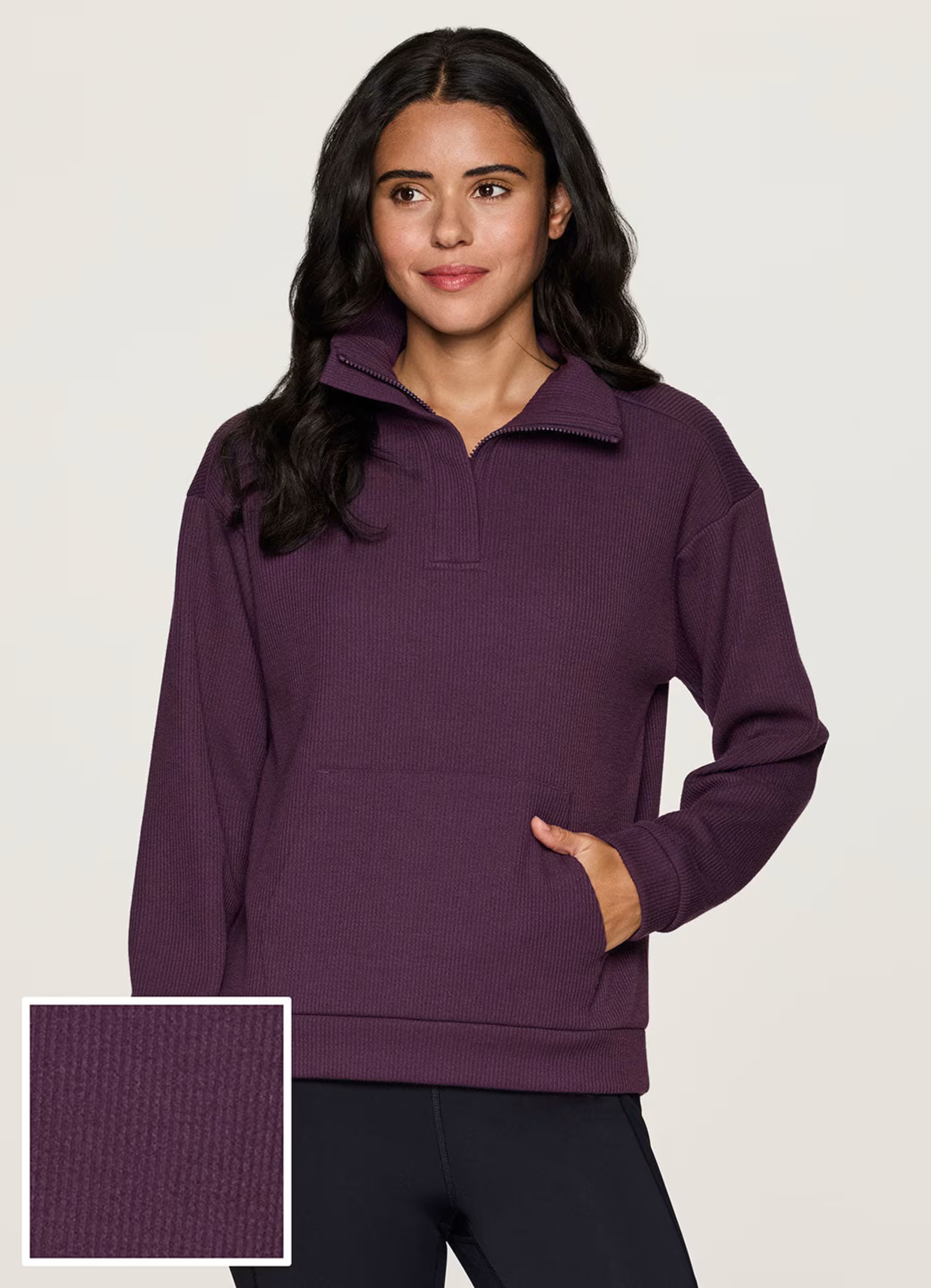 Harbor Ribbed 1/4 Zip - RBX Active | RBX Active