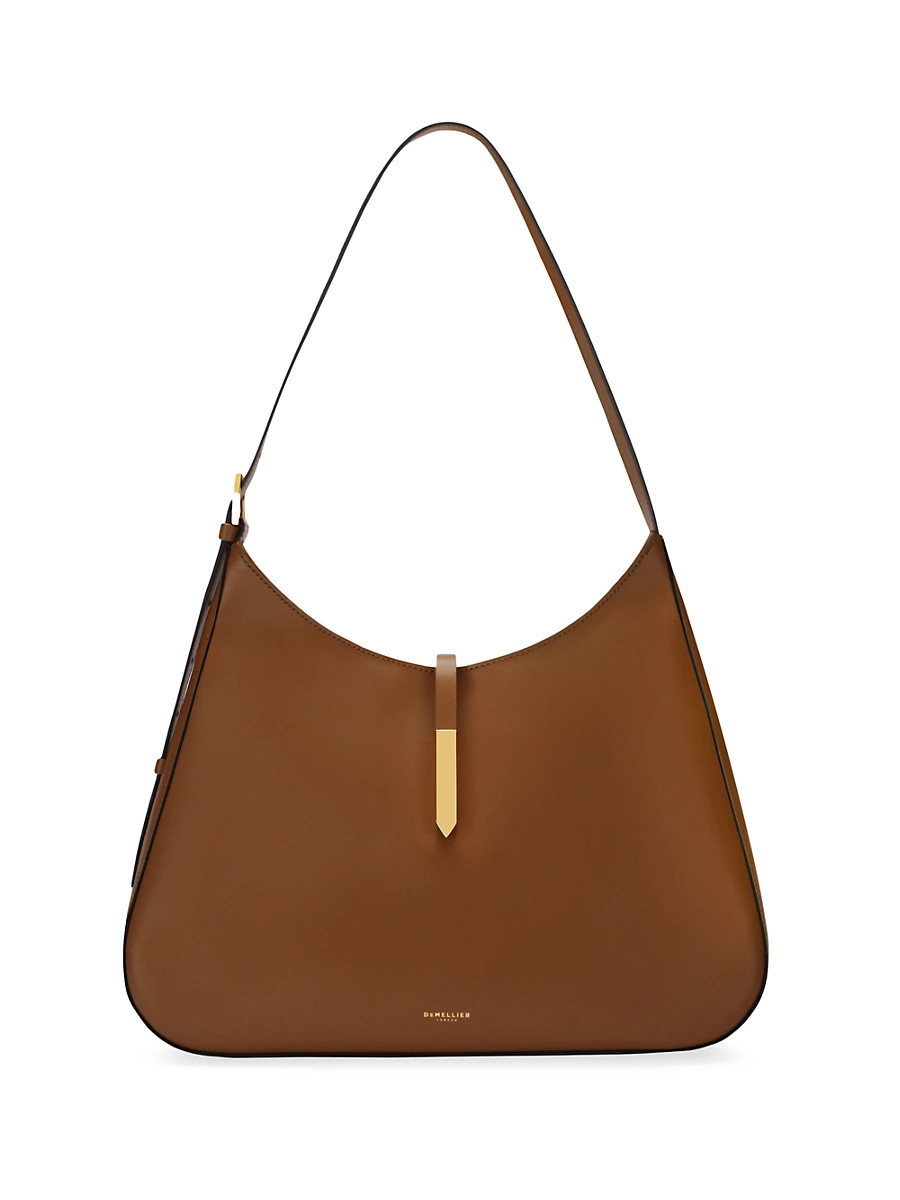 Women's Large Tokyo Leather Hobo Bag - Tan | Saks Fifth Avenue