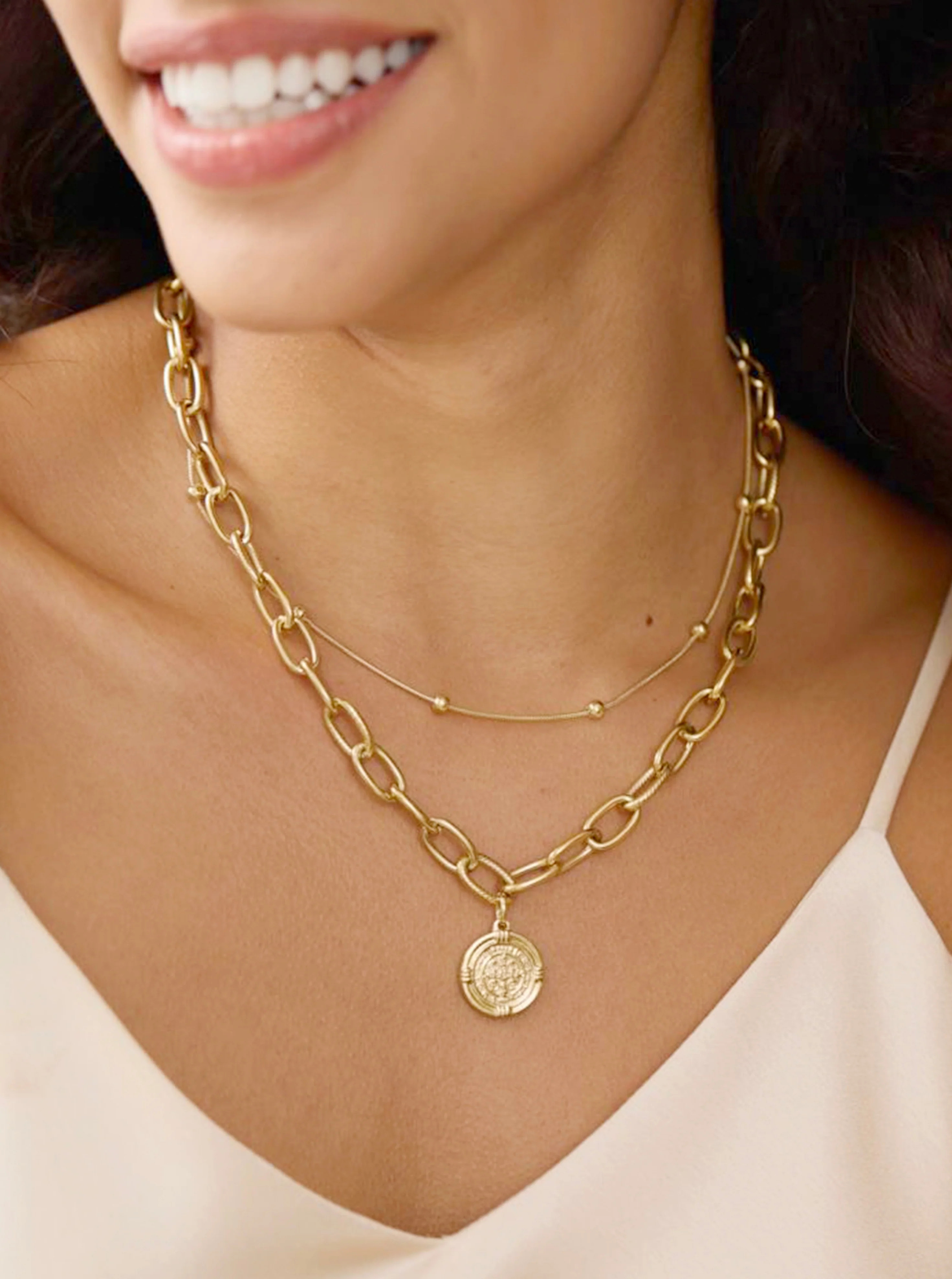 Pompeii Layered Necklace | Victoria Emerson