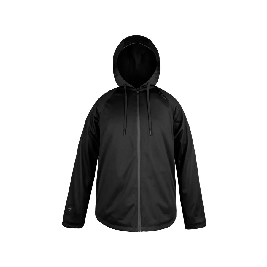 Men's Overcast Jacket - Jet Black | Vessi Footwear