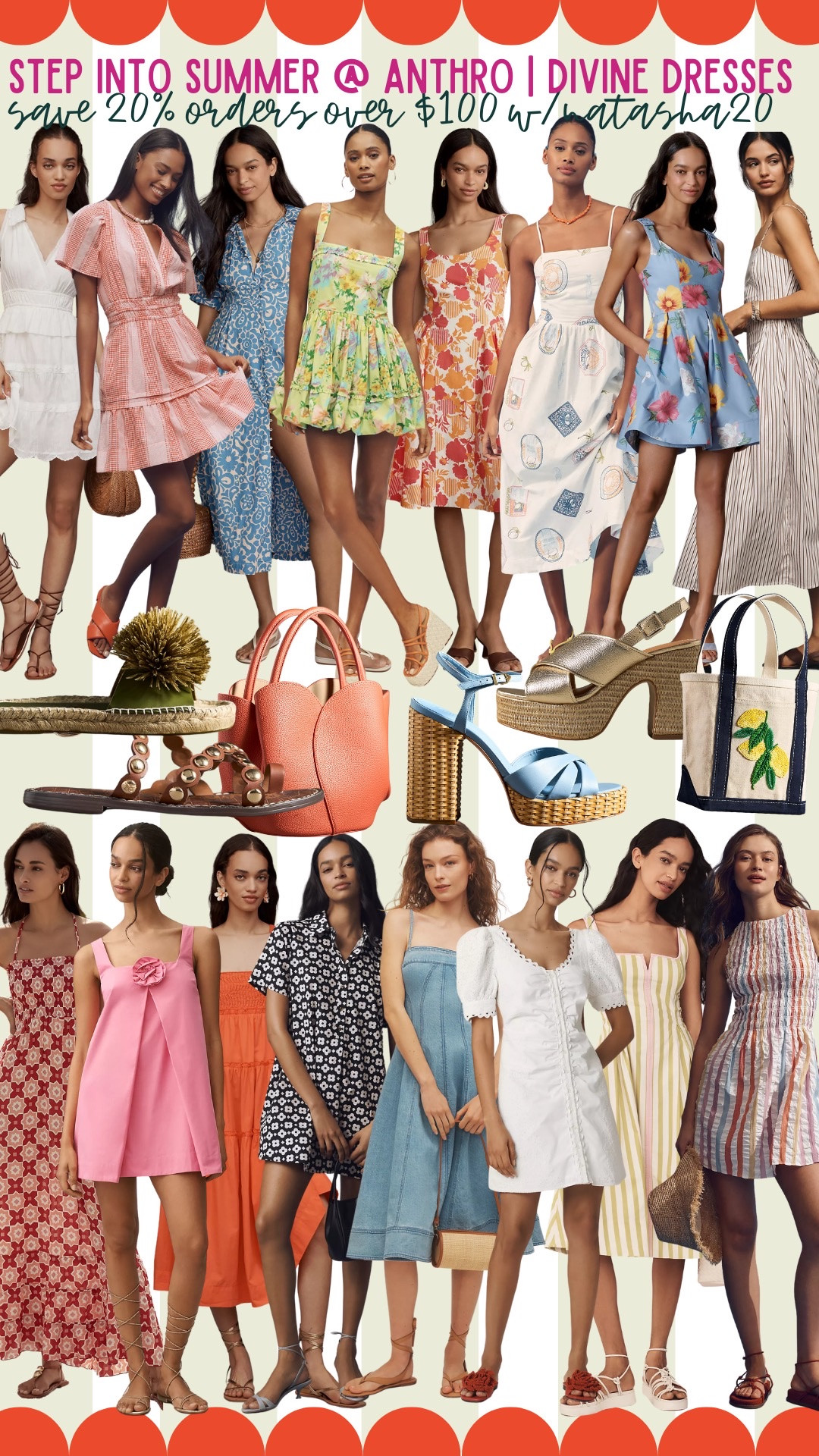 step into summer at Anthropologie with these divine dress picks + save 20% on orders over $100 with code Natasha20 ...

#LTKOver40 #LTKSaleAlert #LTKSeasonal