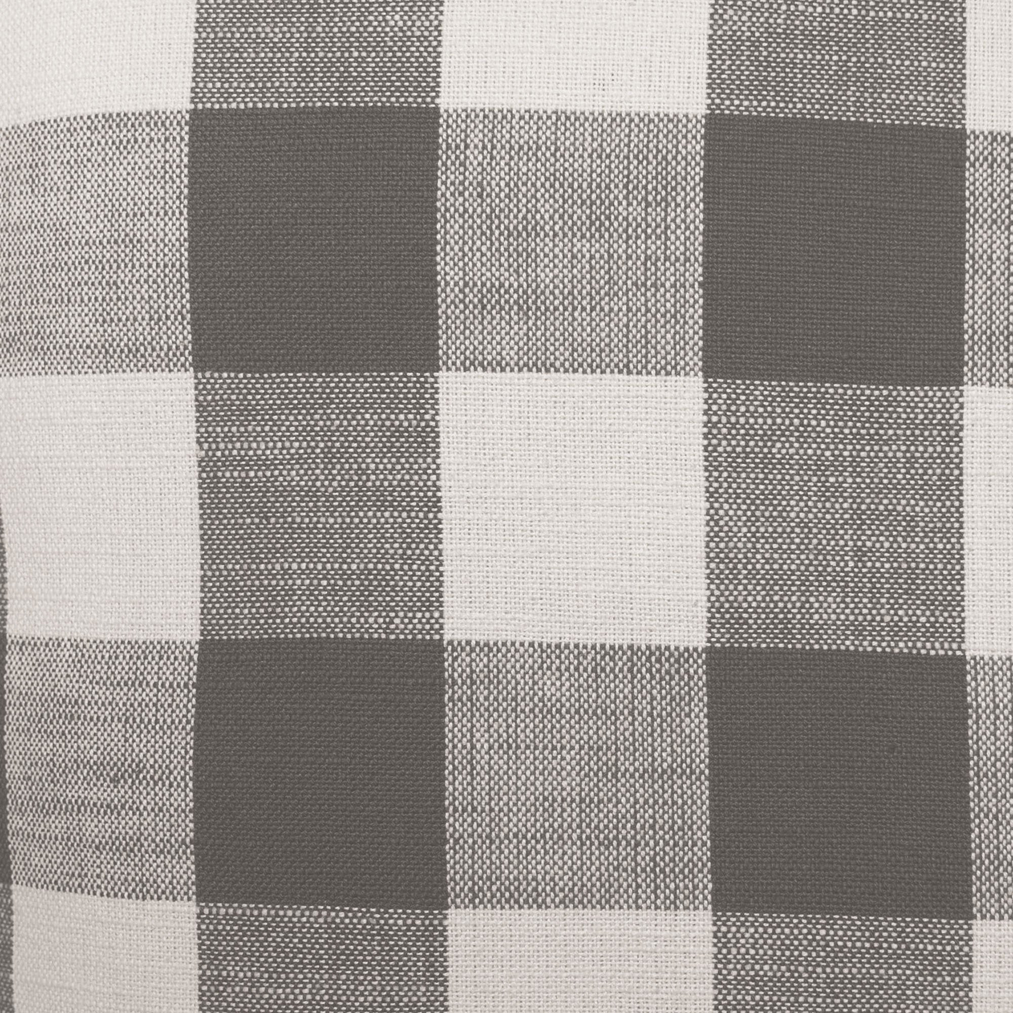 Better Homes & Gardens Decorative Throw Pillow, Reversible Plaid, Square, Gray, 20" x 20", 1Pack | Walmart (US)