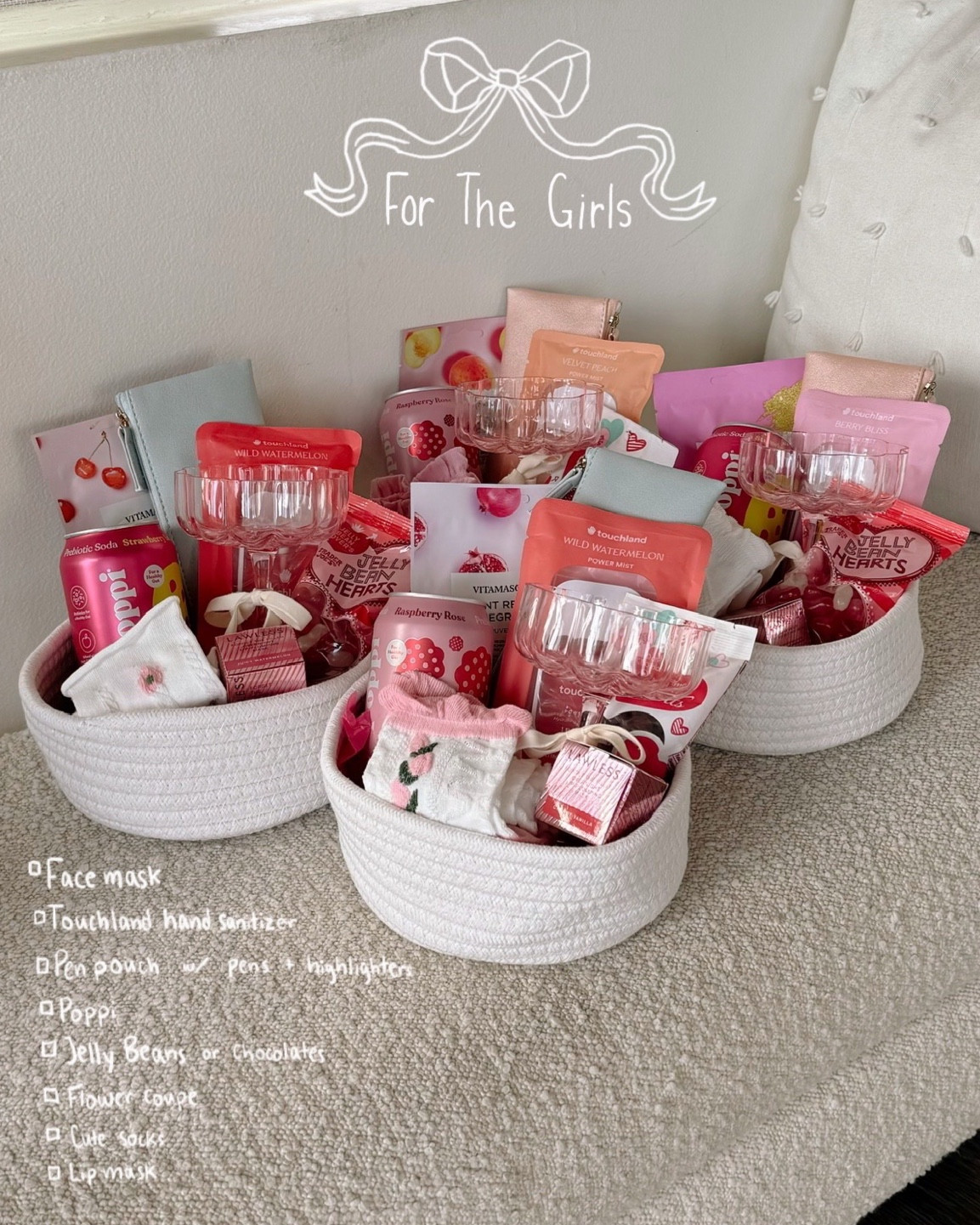 Girls gift baskets!

Gift basket inspo, gift basket ideas, gift baskets, gifts, gift ideas, gift inspo, gifts for girls, girly gift baskets, galentines, galentines gift baskets, gift baskets for friends, bachelorette gift basket ideas, bachelorette gift basket inspo, coworker gift baskets, employee gift baskets, teacher appreciation gifts, teacher appreciation gift baskets, gift ideas for coworkers, gift ideas for teachers

#LTKbeauty #LTKSeasonal #LTKparties