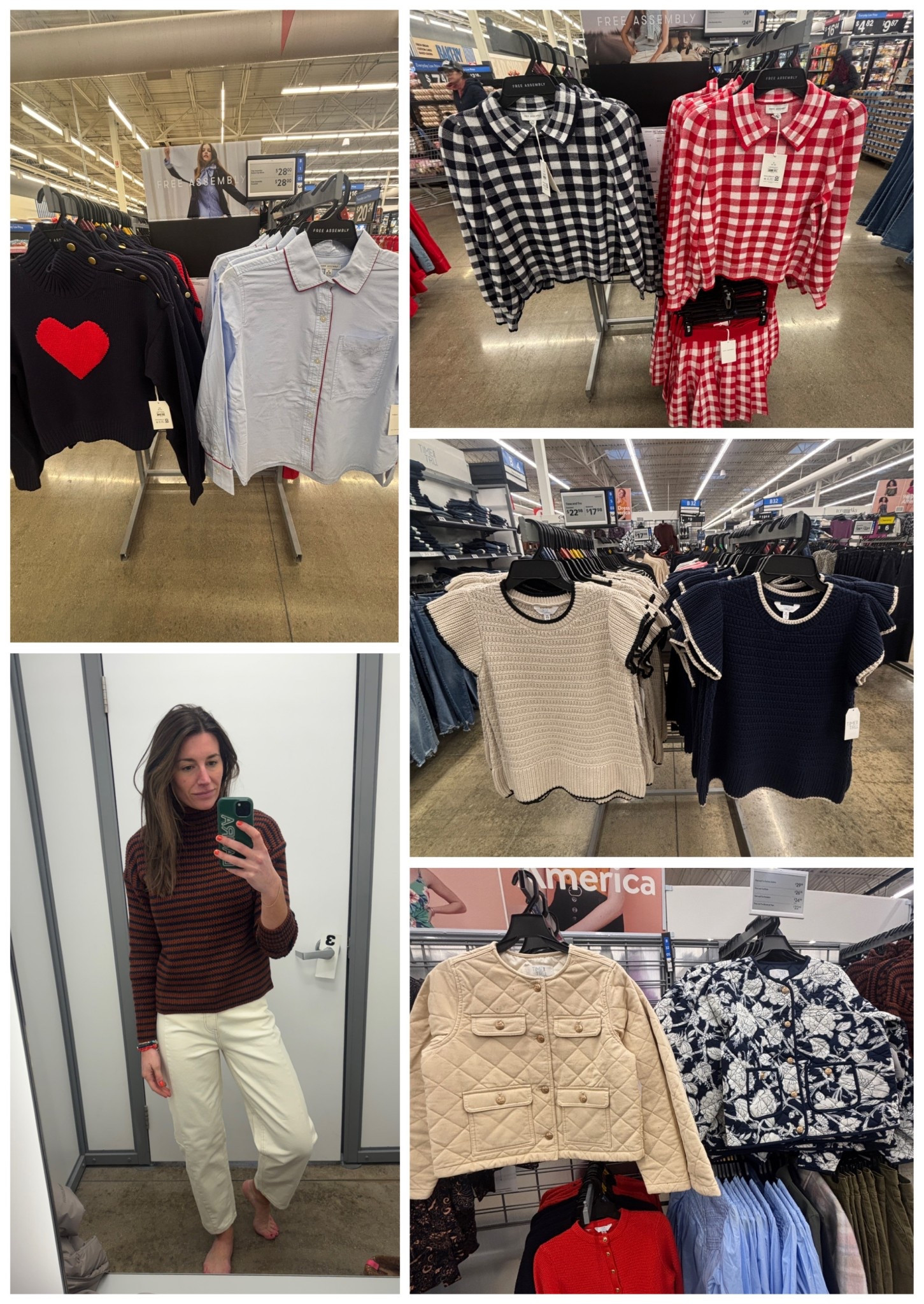 Walmart Finds ♥️ wearing a medium in the sweater, and a 2 in the jeans 

#LTKgrwm #LTKootd #LTKValentine