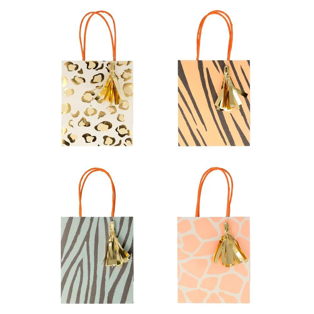 Safari Animal Print Party Bags | Ellie and Piper